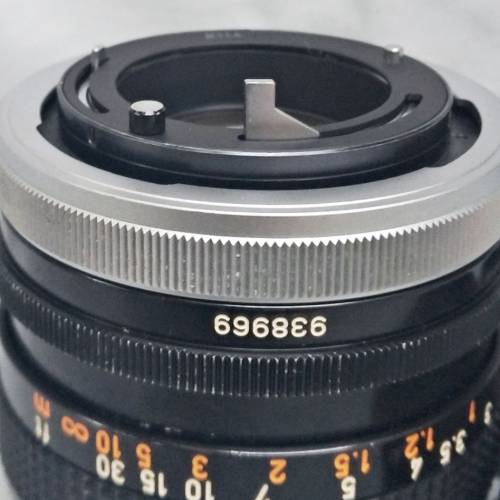 Canon S.S.C. 50mm F 1.4  FD-mount  #938969