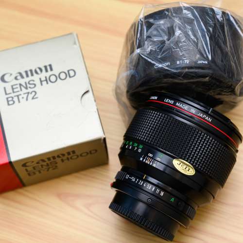 收藏品 Canon FD 85mm f1.2 L 紅圈 98%新 fujifilm GFX Hasselblad X1D X2D Leica