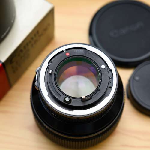 收藏品 Canon FD 85mm f1.2 L 紅圈 98%新 fujifilm GFX Hasselblad X1D X2D Leica