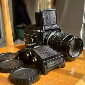 Mamiya M645 1000s body + C 150mm f/3.5 N 120中片幅底片單反