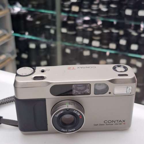 CONTAX T2 CARL ZEISS SONNAR 38MM F2.8 T* 全正常