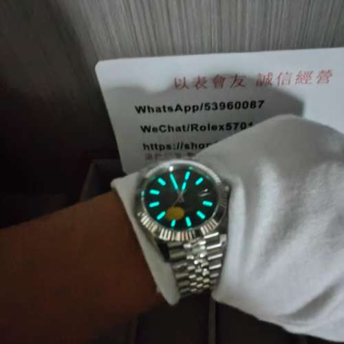 勞力士Rolex Datejust 日誌型 型號：M126334-0028 升級無卡度