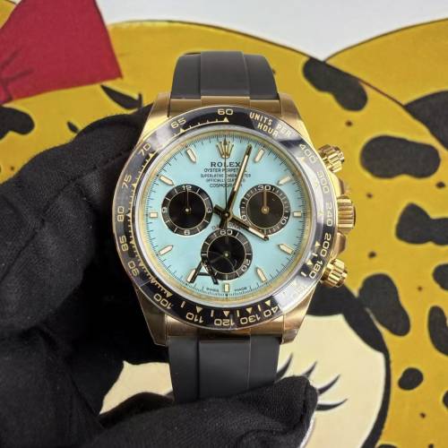 勞力士 Cosmograph Daytona 迪通拿 126518LN（蒂芙尼藍盤橡膠帶）