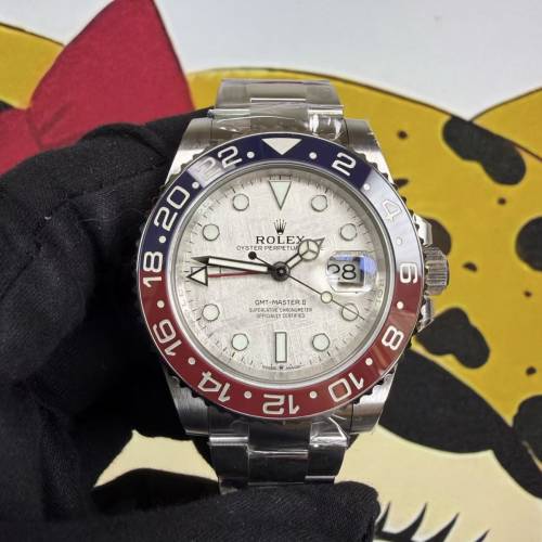 Rolex 勞力士 GMT-Master II 126719BLRO 冰藍盤可樂圈（白金款）