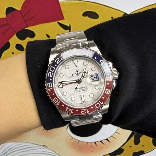 Rolex 勞力士 GMT-Master II 126719BLRO 冰藍盤可樂圈（白金款）