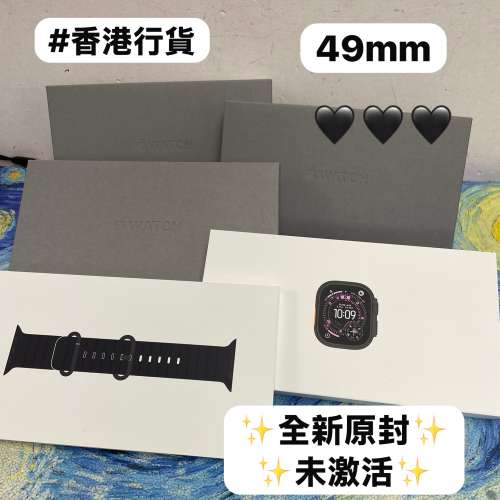 (❤️&zwj;🔥Apple Watch Ultra 系列❤️&zwj;🔥)Apple Watch Ultra 3代/49mm /🖤黑色🖤/...