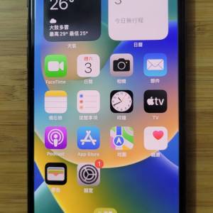 iphone x 64GB  黑色已换电池