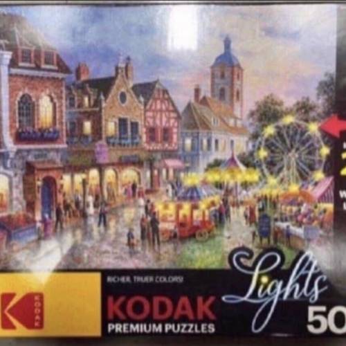 Kodak premium puzzle jigsaw  砌圖/拼圖 500light 有燈＇