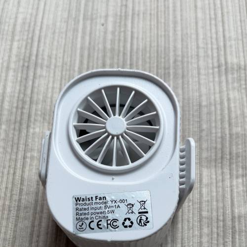 掛腰風扇，方便好用