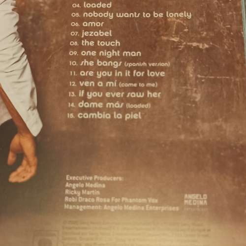 Ricky Martin sound loaded CD