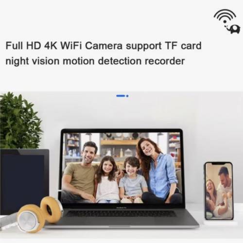 1080P高清迷你WiFi P2P相機視訊錄影機DVR電動刮鬍刀家用安防刮鬍刀無線4K IP攝影機