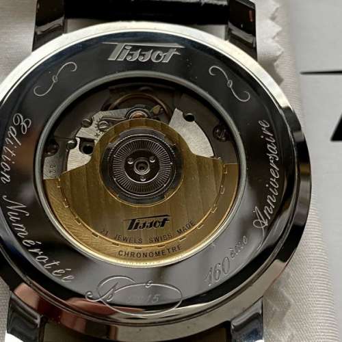 9成9新瑞士Tissot Heritage Navigator 160th Anniversary GMT watch