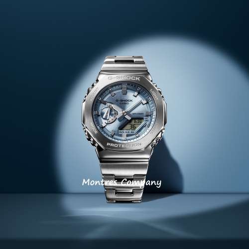 Montres Company 香港註冊公司(33年老店) 卡西歐 CASIO G-SHOCK 不鏽鋼 不鏽鋼錶帶...