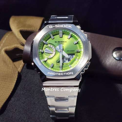 Montres Company 香港註冊公司(33年老店) 卡西歐 CASIO G-SHOCK 不鏽鋼 不鏽鋼錶帶...