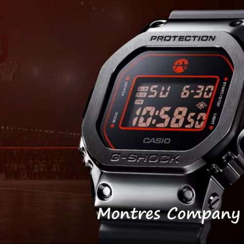 Montres Company 香港註冊公司(33年老店) 卡西歐 CASIO G-SHOCK 八村塁簽名型號 黑...