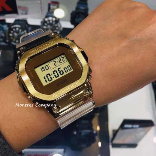Montres Company 香港註冊公司(33年老店) 卡西歐 CASIO G-Shock GM-5600SG-9 方形 ...