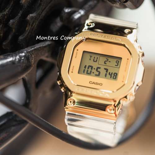 Montres Company 香港註冊公司(33年老店) 卡西歐 CASIO G-Shock GM-5600SG-9 方形 ...
