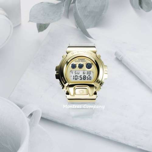 Montres Company 香港註冊公司(33年老店) 卡西歐 CASIO G-Shock 金屬不鏽鋼錶圈 GM...