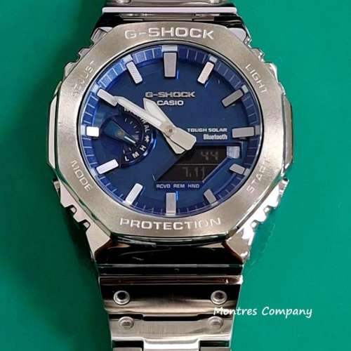 Montres Company 香港註冊公司(33年老店) 卡西歐 CASIO G-SHOCK 不鏽鋼 GM-B2100AD...