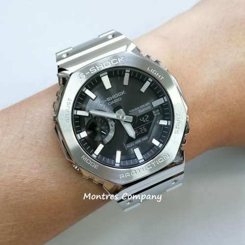 Montres Company 香港註冊公司(33年老店) 卡西歐 CASIO G-SHOCK 不鏽鋼 GM-B2100SD...