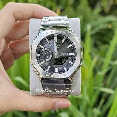 Montres Company 香港註冊公司(33年老店) 卡西歐 CASIO G-SHOCK 不鏽鋼 GM-B2100SD...