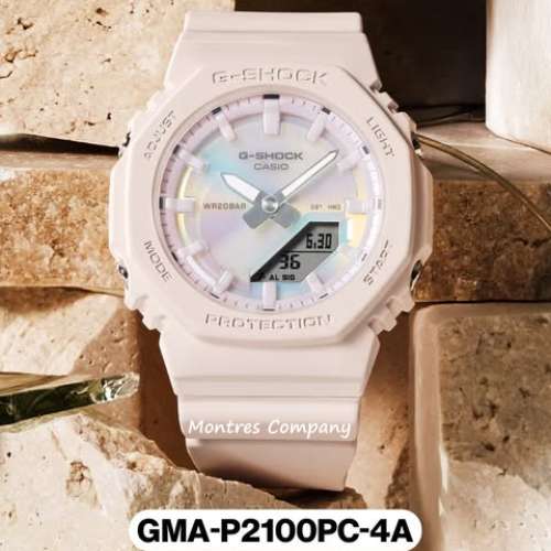 Montres Company 香港註冊公司(33年老店) 卡西歐 CASIO mini G-SHOCK GMA-P2100PC-4...