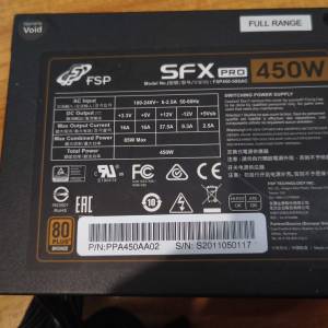 SFX PRO 450W 80PLUS 銅牌