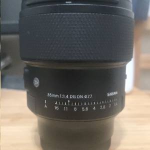 Sigma 85mm f/1.4 DG DN Art 鏡頭 E-Mount