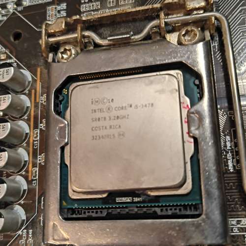 山寨H77  Micro ATX 主板 連CPU i5-3470 3.2GHz Socket 1155