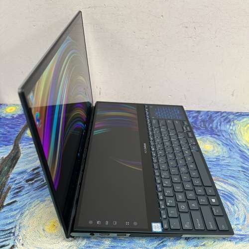 (15寸雙mon獨顯機王🤩)ASUS Zenbook/i9-9980HK/32GB Ram/1TB SSD/雙屏幕，Touch Mo...