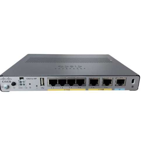 Cisco ISR 900 Series C921J-4P Router 路由器