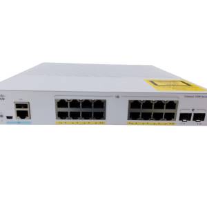 Cisco Catalyst 1000 Series C1000-16P-2G-L PoE Switch 交換器