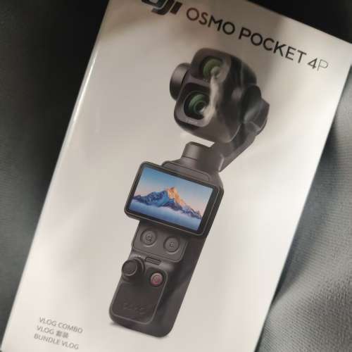 全新未開行貨DJI Pocket 4P Vlog套裝
