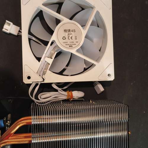 CPU 12cm風扇 4根銅質熱導管 散熱器