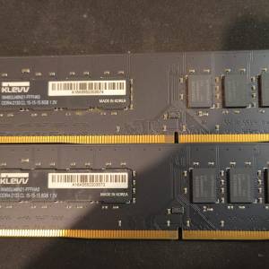 Desktop Ram KLEVV  8GBx2 DDR4 2133 共16G