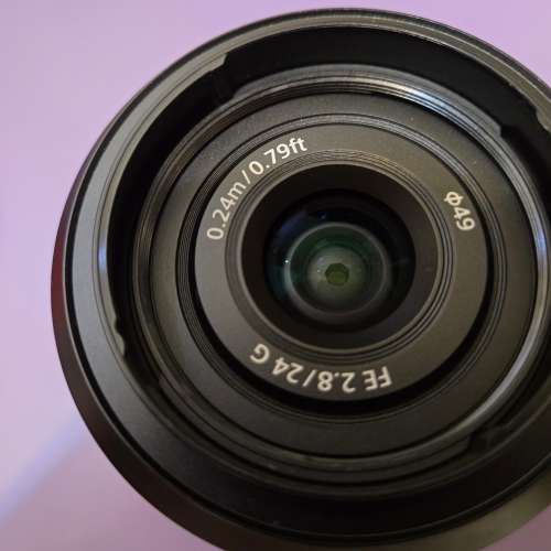 Sony 24mm f2.8 g fe mount