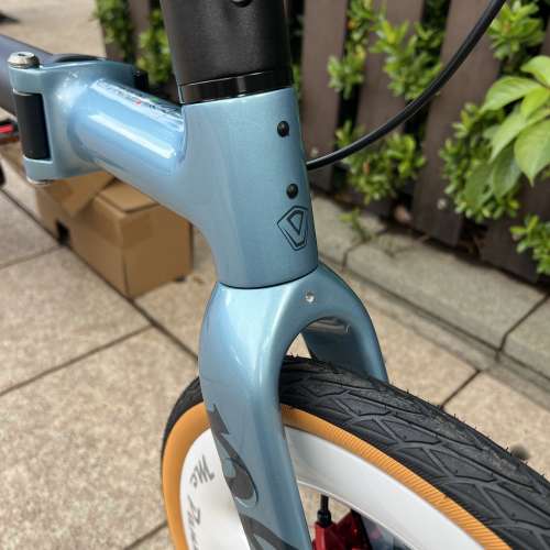 墨灰煙藍色 2026 新款 JAVA NEO CB 佳沃 碳纖維 12速電變 油剎桶軸 16吋349 碳纖維...