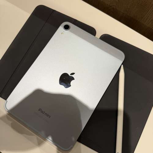 5G版iPad mini a17pro 256gb+apple pencil pro+apple Smart Folio 原廠殼！