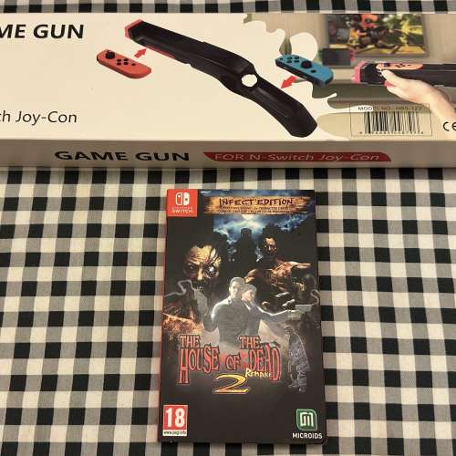 Nintendo Switch The House Of The Dead 2 射擊遊戲 行貨 100%新 開盒檢查和試機 當...