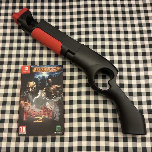 Nintendo Switch The House Of The Dead 2 射擊遊戲 行貨 100%新 開盒檢查和試機 當...