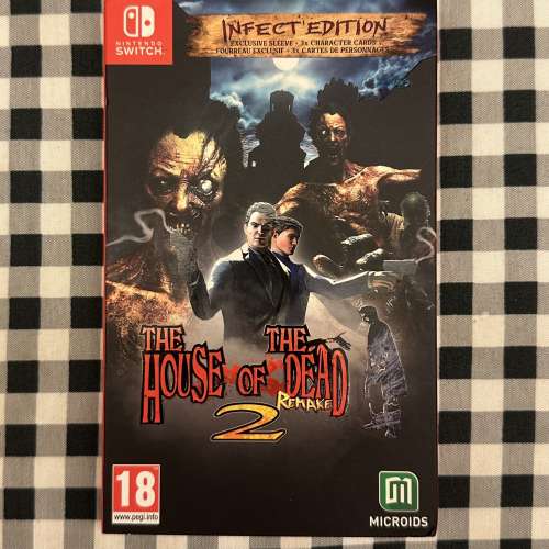 Nintendo Switch The House Of The Dead 2 射擊遊戲 行貨 100%新 開盒檢查和試機 當...