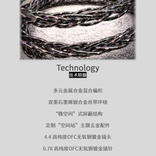 【Celestia Audio】新品合金升級線 Hyper Orbit 「超能環域」