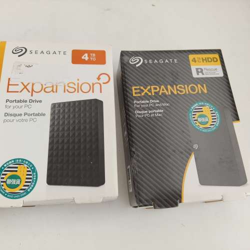 全新 Seagate Expansion/One Touch HDD 4TB