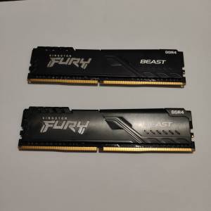Kingston Fury Beast DDR4 32Gb (16Gb x2) 3600Mhz RAM