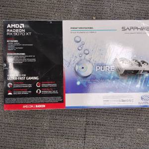 Sapphire AMD Radeon RX 9070 XT PURE顯卡