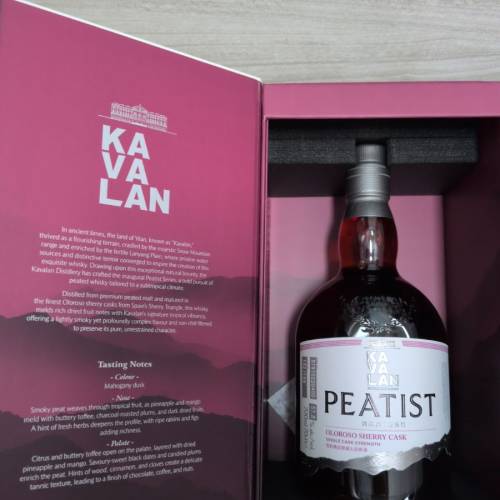 Kavalan Peatist Oloroso Sherry Cask 威士忌