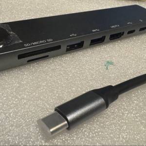 Type C to network,card reader adapter