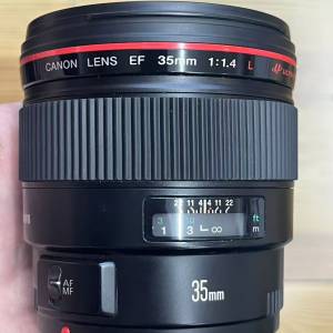 Canon EF 35mm f/1.4 L USM I(非鉛玻璃,後期版)
