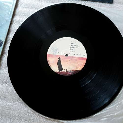 張國榮 Virgin Snow 1988 Leslie Cheung 黑膠唱片LP 經典Vinyl 《奔向未來日子》電...