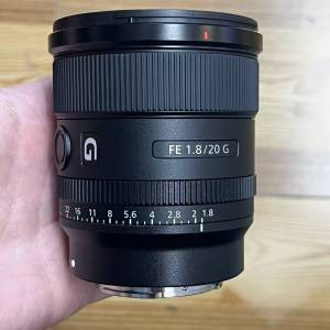 Sony FE 20mm F1.8 G